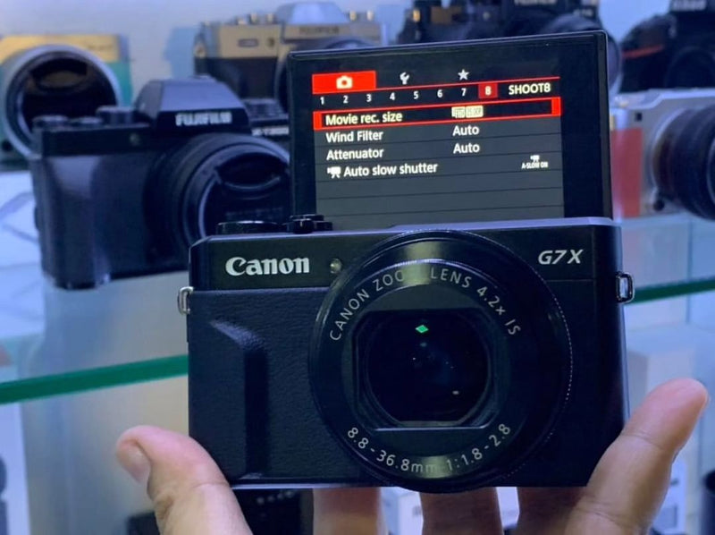 Camera Canon G7x Mark II