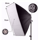 Softbox 50x70cm c/ Soquete Quadruplo Greika - PK-FB5070