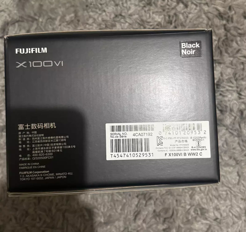 Camera Fujifilm X100VI