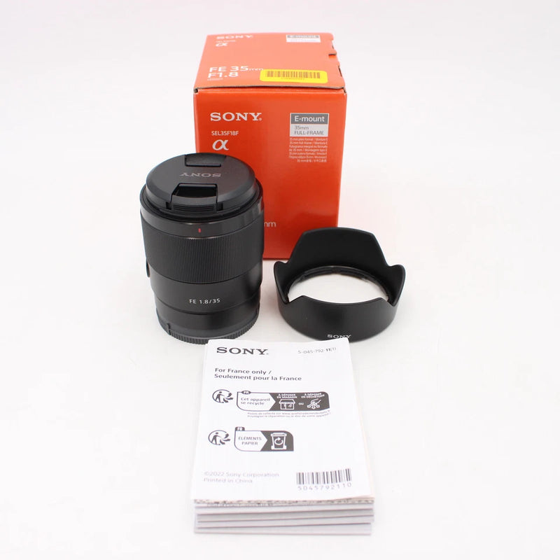 Lente Sony Fullframe FE 35MM 1.8
