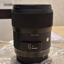 Lente Sigma Canon Art 35mm F1.4